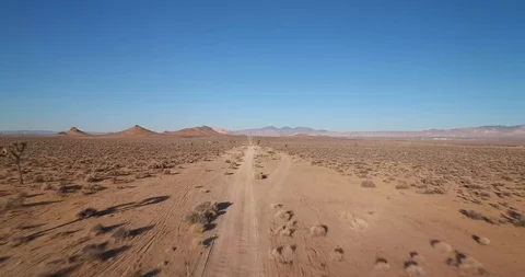 Desert drone shot Stock Footage 127204730