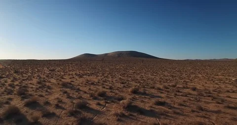 Desert drone shot Stock Footage 127204895