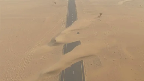 Desert Dubai Stock Footage 121210397