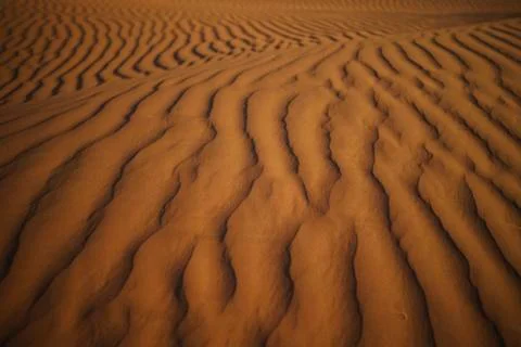 Desert dunes patterns Stock Photos