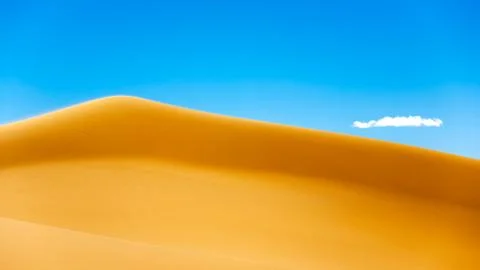 Desert dunes Stock Photos