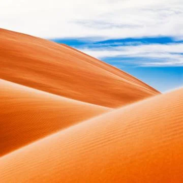 Desert dunes Stock Photos