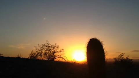 The Desert at dusk 1 Stock Footage 38423369