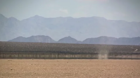 Desert dust devil 스톡 동영상 11239599