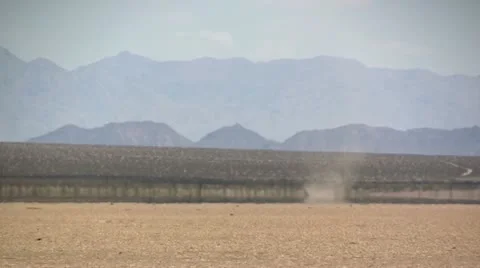 Desert dust devil (timelapse) Stock Footage 11266156