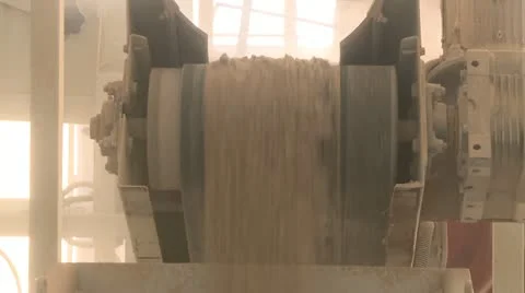 Desert Factory Machine Stock Footage 22254631