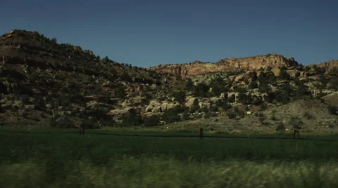 Desert Field Driving 스톡 동영상 62891427