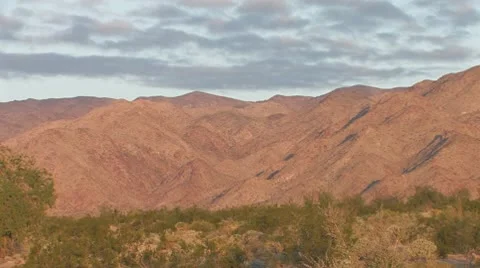 Desert First Light 3 Stock Footage 10609880