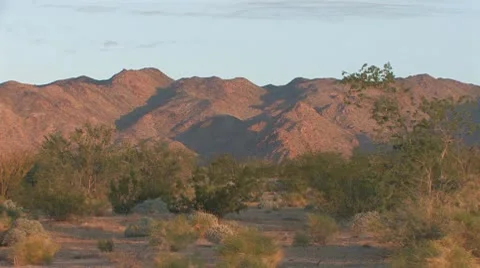 Desert First Light 4 Stock Footage 10610517