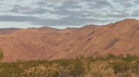 Desert First Light 5 Stock Footage 10610520