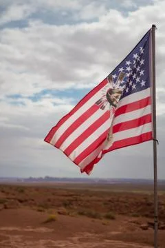 Desert Flag Stock Photos