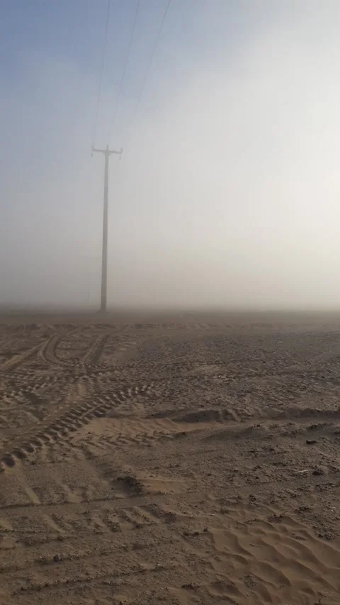 Desert Fogg Stock Footage 265156804