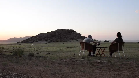 The in the desert Stock Footage 133353509