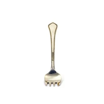 Desert fork isolated on white background Stock Photos
