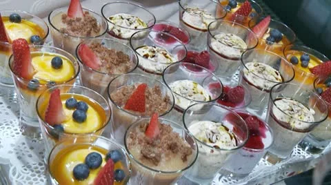 Desert With Fruits Stock Footage 10727743