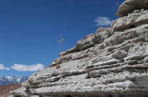 Desert grave Stock Photos
