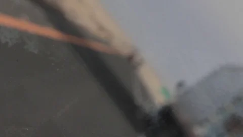 Desert highway driving 2 Stock Footage 79025552