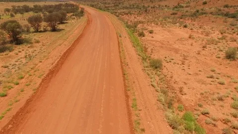 Desert highway Stock Footage 100597676