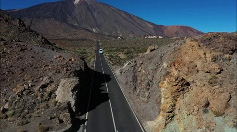 Desert highway Video stock 101059905