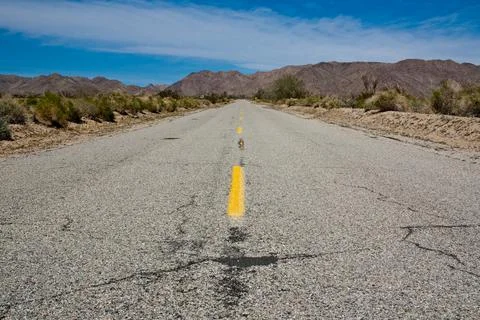 Desert Highway Stock Photos