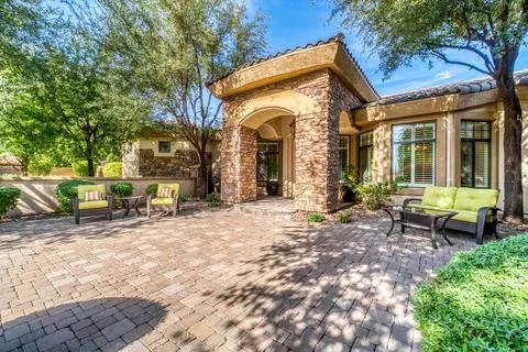 A desert home Stock Photos