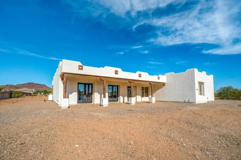 A desert home Stock Photos