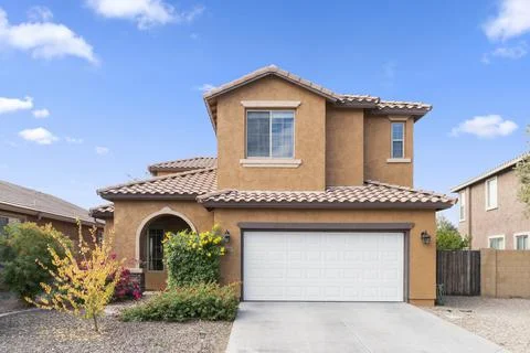 A desert home Stock Photos