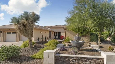 A desert home Stock Photos