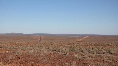 Desert Hwy 1 Stock Footage 119197095