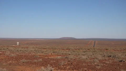 Desert Hwy 2 Stock Footage 119197422