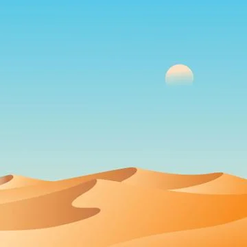 Desert Stock Illustration