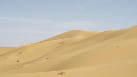Desert Image panning Sahara 2 Stock-Footage 128785354