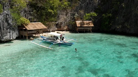 Desert Island Stock Footage 108258121