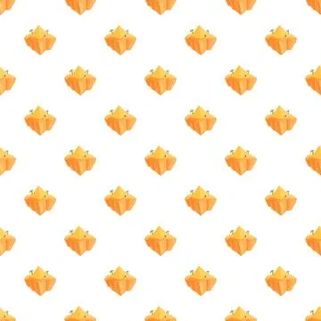 Desert islands floating pattern with pyramid and palm trees イラスト素材