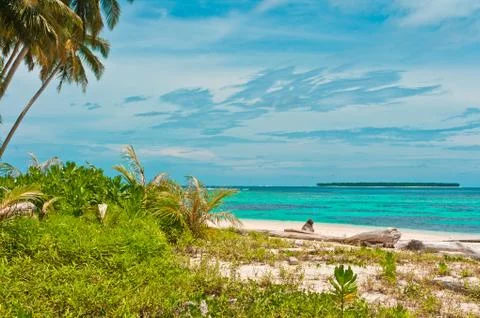 Desert islands Stock Photos