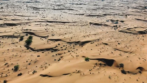 Desert landscape aerial view Stock Footage 102670102