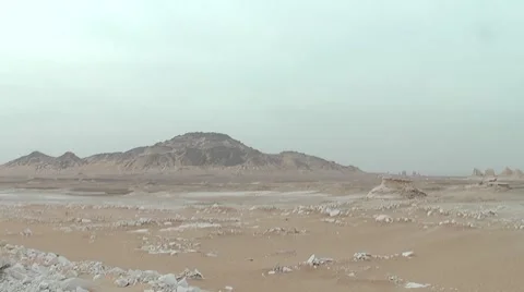 Desert landscape, Egypt 스톡 동영상 7734551