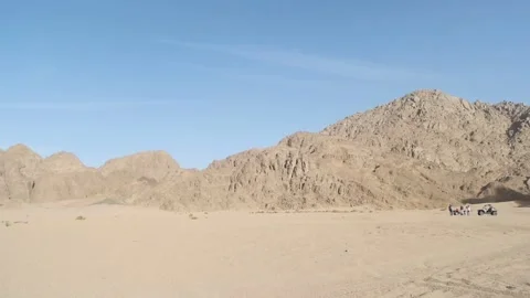 Desert landscape in egypt Stock-Footage 85811794