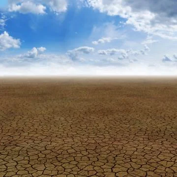 Desert landscape Stock Illustration