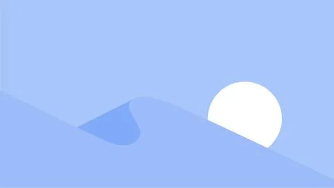 Desert landscape Stock Illustration