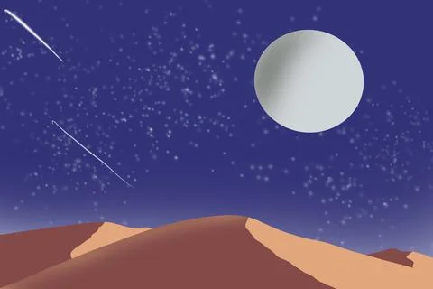 Desert landscape Stock Photos