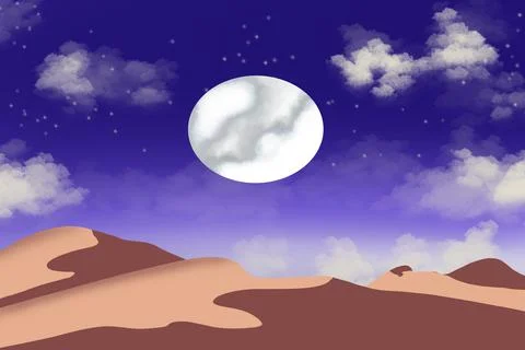 Desert landscape Stock Photos