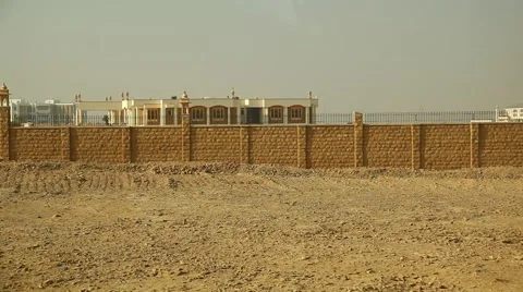 Desert Landscape in Rajasthan Vídeos de archivo 46253740