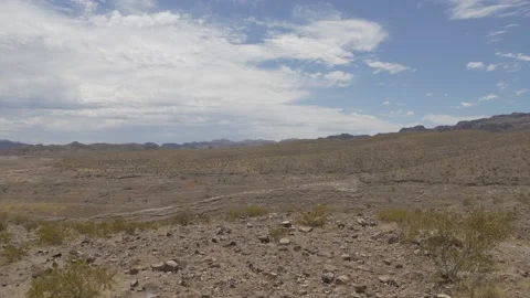 Desert Landscape RAW Footage Static Shot Stock Footage