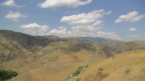 Desert Landscape Time Lapse Stock Footage 32719116