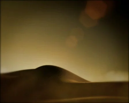 Desert Lower to Higher Stock Footage 183423