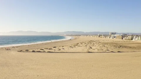 Desert meets ocean in Socal Stock Footage 95165003
