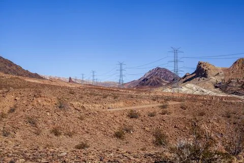 Desert Miles. Stock Photos