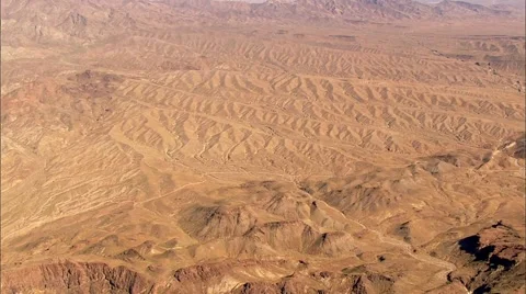 Desert Mountain Barren Stock Footage 40676745