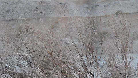 Desert Mountain Cave 1307 Stock Footage 1028578